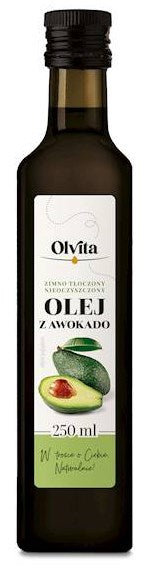 Olvita Cold-Pressed Avocado Oil 250ml framsida