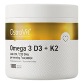 Omega 3 D3 + K2 – Fiskoljekombination framsida