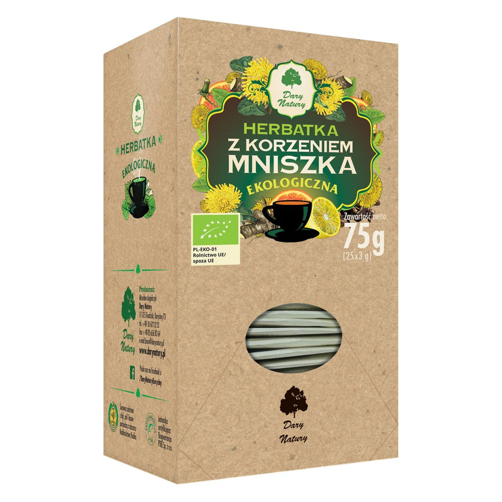 Dary Natury Dandelion Root Tea Organic framsida