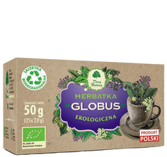 Dary Natury Organic Herbal Tea 25 sachets framsida
