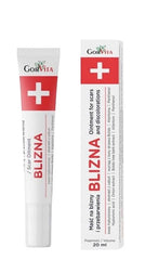 Gorvita Blizna Scar Ointment baksida med ingredienser