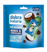 Dobra Kaloria Mini Batoniki Kokos & Czekolada framsida