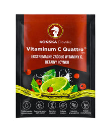 Końska Dawka - Vitamin C Quattro baksida näringsfakta