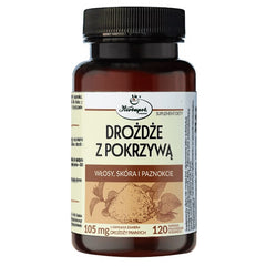 Herbapol Kraków Yeast With Nettle näringsfakta baksida