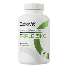 Triple Zinc – 15 mg baksida näringsfakta
