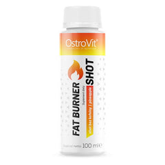 OstroVit Fat Burner Shot baksida näringsfakta