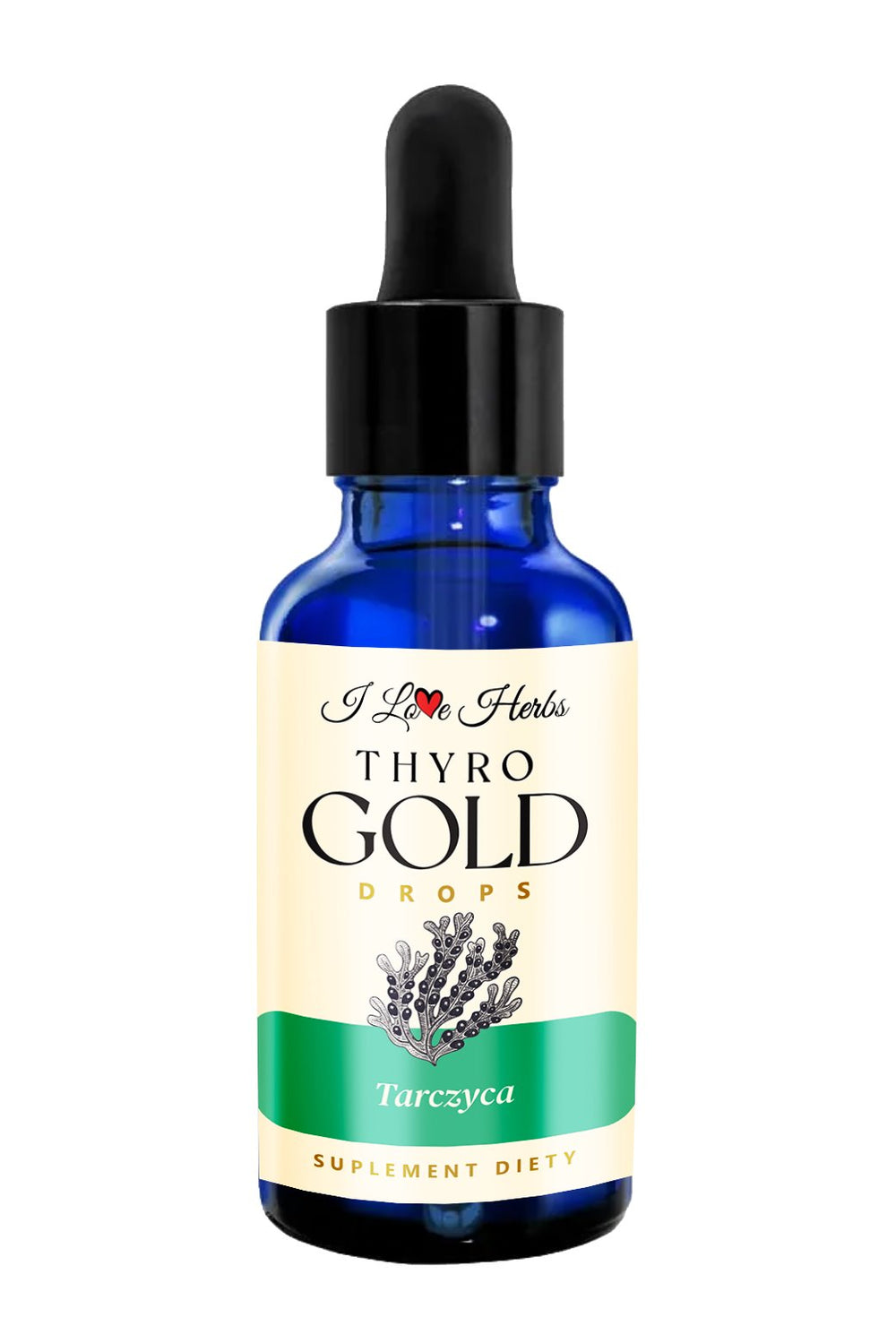 Thyro Gold Drops växtextrakt framsida
