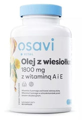 Osavi Evening Primrose Oil baksida med näringsinformation