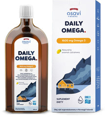 Osavi Natural Lemon Flavor baksida näringsfakta