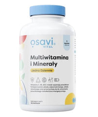 Osavi Multivitamin & Mineraler näringsfakta baksida