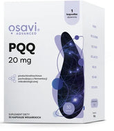 Osavi PQQ 20mg framsida förpackning