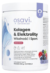 Forest Fruits Kollagen & Elektrolyter baksida näringsfakta