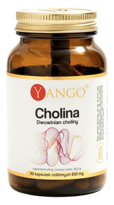 Yango Choline Bitartrate 120 kapslar framsida