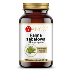Saw Palmetto med Cordyceps – 100 kapslar framsida