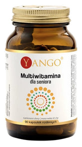 Yango Multivitamin For Seniors 90 Caps framsida
