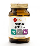 Yango - Magnesium + Zinc + Vitamin B6 - 45 Days - 90 Caps