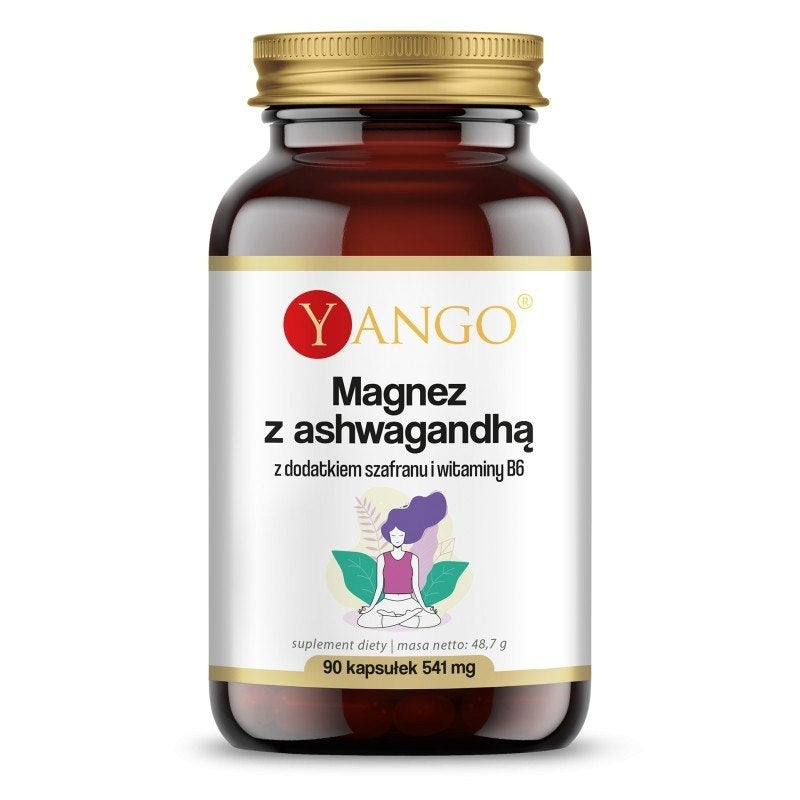 Yango Magnesium With Ashwagandha framsida