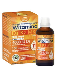 Asepta - D3-vitamiini K2 Mk7 Forte - 30ml