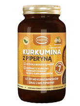 Asepta - Kurkumiini Piperiinilla - 210 Vegaanista Kapselia