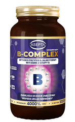 Asepta B-Complex 100 kapslar framsida