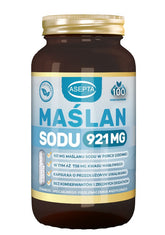 Asepta Sodium Butyrate 100 Caps framsida