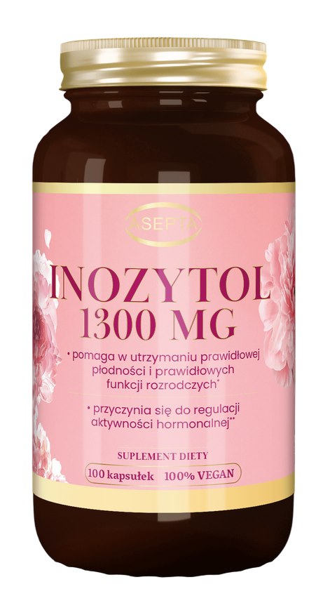 Asepta Inositol 100 Caps framsida