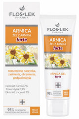 Flos-Lek Arnica Gel Forte baksida näringsinformation