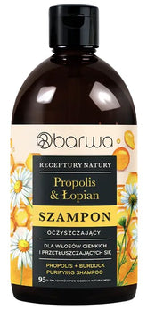 BARWA Propolis & Lopian Schampo framsida