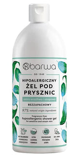 Barwa - Hypoallergeeninen Hajusteeton Suihkugeeli 400ml