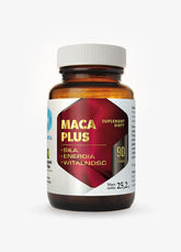 Maca Plus – 90 växtliga kapslar framsida
