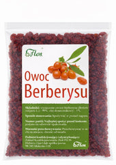 Flos Dried Barberry Fruit baksida näringsfakta