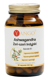 Yango Ashwagandha Extract 10:1 framsida
