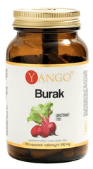Yango Beetroot 100 kapslar - baksida
