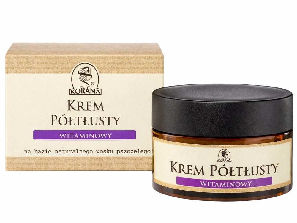 Korana Vitamin Cream Semi-Fat 50ml framsida