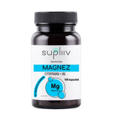 Supliiv Magnesium Citrate + B6 framsida