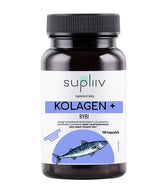 Supliiv - Fiskekollagen + Vitamin C 100 Kapsler