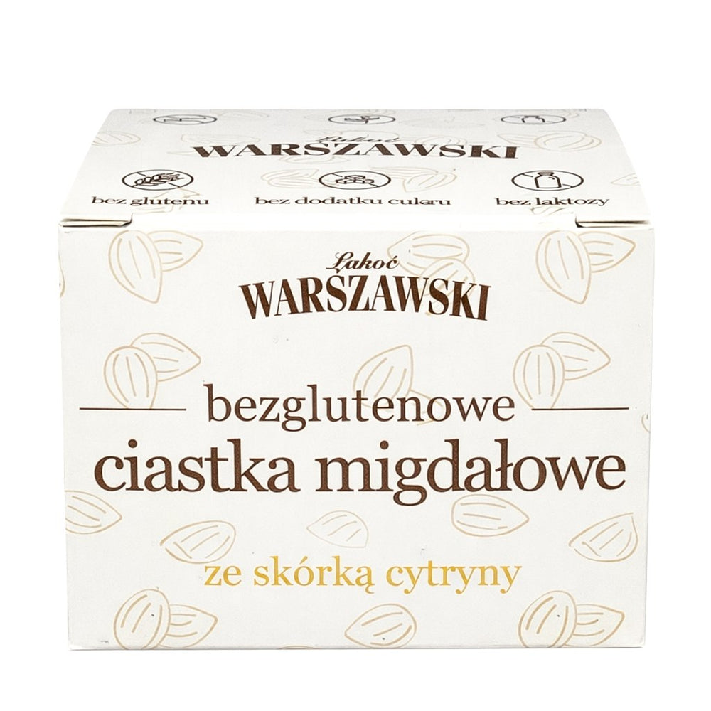 Baton Warszawski glutenfri mandelkakor baksida