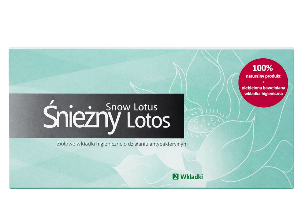 Śnieżny Lotos Snow Lotus antibakteriella hygienpads framsida