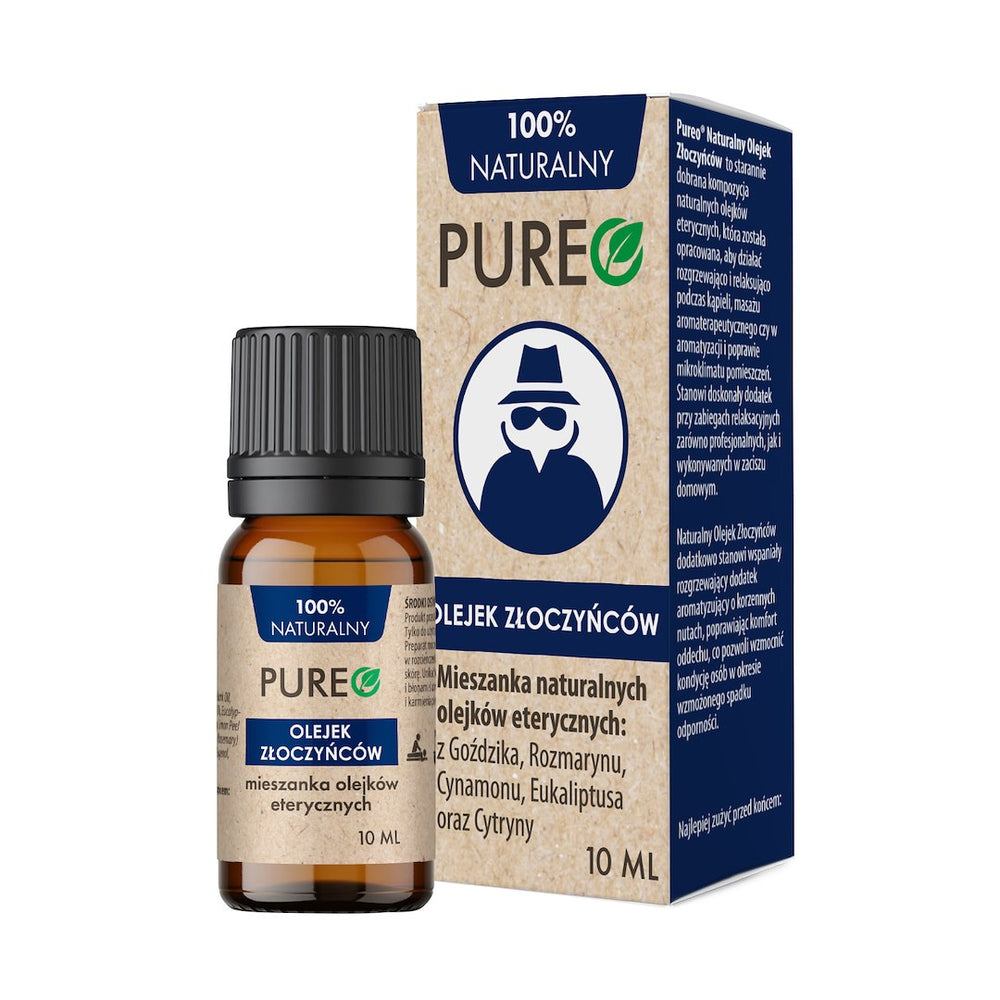 Pure - O Olejek Złoczyńców naturlig oljeblandning framsida