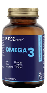 Pure o Health Omega 3 framsida