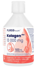Pure - o Health Kolagen Pro 13000mg 500ml framsida