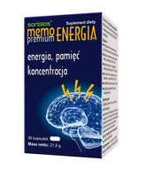 Sanbios Memo Premium Energia 30 kapslar framsida