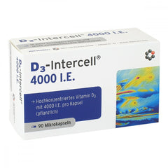 Intercell Pharma - D3 4000IE - 90 Kapsler