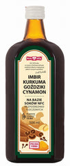 Polska Róża - Ginger Turmeric Cloves Cinnamon Nfc Juice Base - 500ml