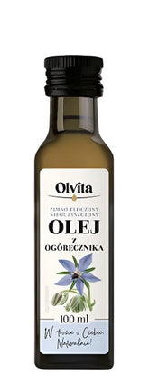 Olvita Borage Oil Cold-Pressed 100ml framsida