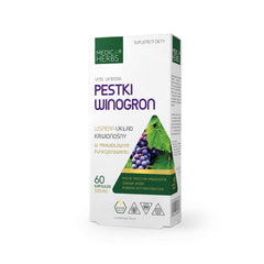 Medica Herbs Grape Seed Extract ingredienser & etikett