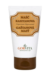 Gorvita Horse Chestnut Salve baksida med ingredienser