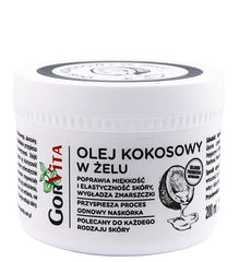 Gorvita Coconut Oil In Gel baksida näringsfakta