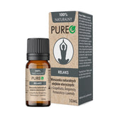 Pure O Relaks naturlig oljeblandning 10ml framsida