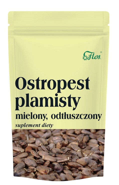 Flos Milk Thistle Ground Defatted baksida näringsinformation
